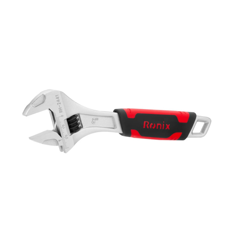 آچار فرانسه سایز 8 روکش دار RH-2441